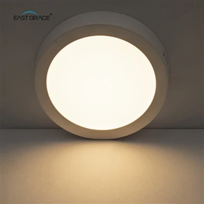 PMMA Slim Surface Round LED panel lys a